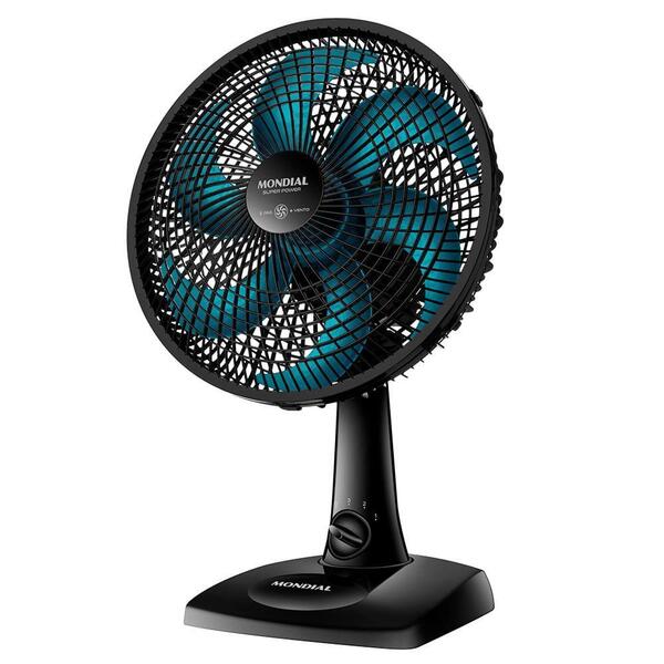 Ventilador De Mesa Mondial 06 Pás Vent 30cm 127v/60hz