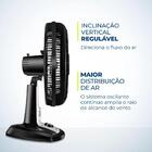 Ventilador De Mesa Mondial 8 Pás Turbo 40cm Repelente Pastilh