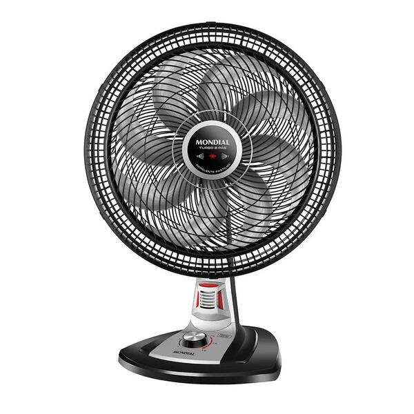 Ventilador De Mesa Mondial 8 Pás Turbo 40cm Repelente Pastilh
