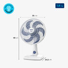 Ventilador De Mesa Mondial Super Power 6 Pás 60w 30cm Branco