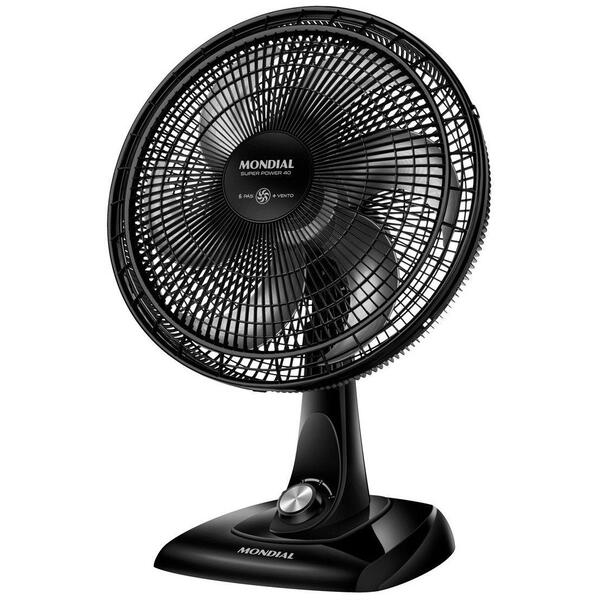 Ventilador De Mesa Mondial Super Power Vsp-40-b - 40cm 220v
