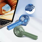 Ventilador De Mesa Portátil Recarregavel Usb 2 Velocidades Dp