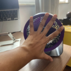 Ventilador De Mesa Super Silencioso Sem Fio Portátil 3 Veloci