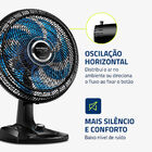 Ventilador De Mesa Super Turbo 8 Pás Mondial Vtx-40-crystal 2