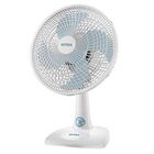 Ventilador de Mesa Ultra V-16 30cm 4 Pás Branco c/ Azul Claro