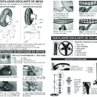 Ventilador De Mesa Venti-delta Ventura 50cm Preto Bivolt