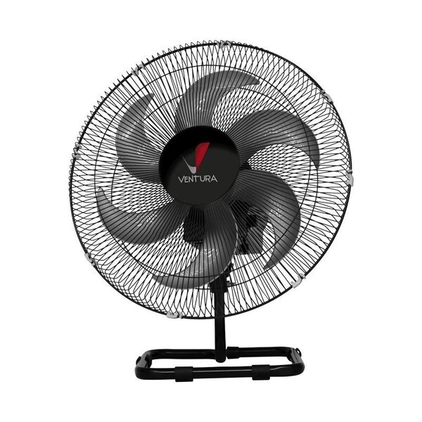 Ventilador De Mesa Venti-delta Ventura 50cm Preto Bivolt