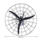 Ventilador de Parede 1m Preto 1/2CV 220V 1175 Ventisol