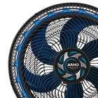 Ventilador de Parede 40cm 220V Preto e Azul VB4P Xtreme Force Breeze Arno