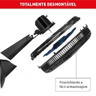 Ventilador de Parede 50cm 127V (110V) Preto e Azul VB51 Xtreme Force Breeze Arno