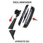 Ventilador de Parede 50cm 127V (110V) Preto e Azul VB51 Xtreme Force Breeze Arno