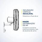 Ventilador De Parede 50cm 5 Pás Mondial Preto Nvp-pro-50 - 22