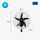 Ventilador De Parede 50cm 5 Pás Mondial Preto Nvp-pro-50 - 22
