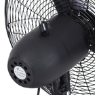 Ventilador de Parede 50cm Preto Grade Preta Ventisilva