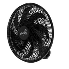 Ventilador De Parede 60 Cm Bivolt Oscilante Preto 8 Hélice