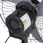 Ventilador de Parede 60cm Bivolt Preto Tufão Loren Sid