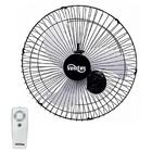 Ventilador De Parede 60cm Controle Preto Tex6 Bivolt Ventex