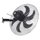 Ventilador de Parede 65cm Bivolt Preto Ventisilva