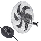 Ventilador de Parede 65cm Bivolt Preto Ventisilva