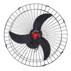 Ventilador de Parede 70cm Preto Bivolt Goar