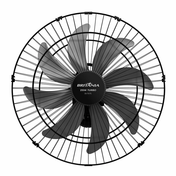 Ventilador De Parede Bvt675 Tecnologia Max Force 215w Britânia