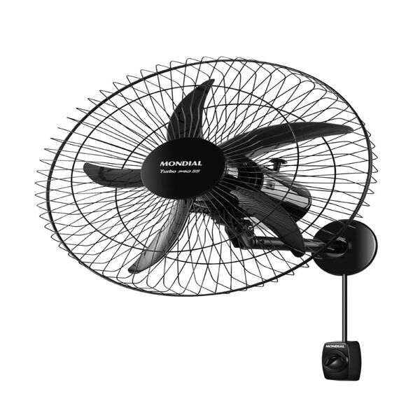Ventilador De Parede Mondial Preto Nvp-pro-55 - 220 Volts