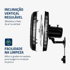 Ventilador De Parede Mondial Super Turbo 8 Pás 140w 40cm Pret