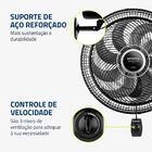 Ventilador De Parede Mondial Super Turbo 8 Pás 140w 40cm Pret