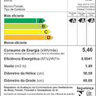 Ventilador de Parede Oscilante 60cm Preto Turbão 200w Com Con