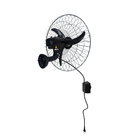 Ventilador De Parede Oscilante Good 60cm Aço Preto Ponente 22