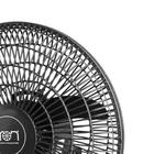 Ventilador De Parede Oscilante Preto 3 Pás 50cm 127v Tron