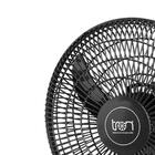 Ventilador De Parede Oscilante Preto 3 Pás 50cm 127v Tron