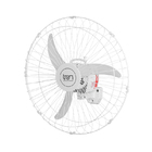 Ventilador De Parede Tron C1 60cm Branco Bivolt - Único