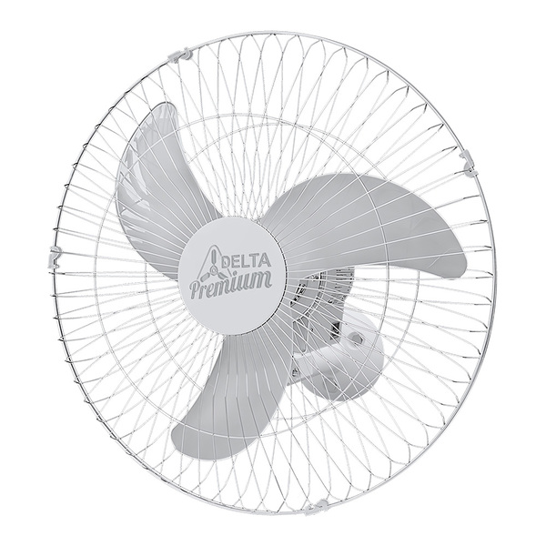 Ventilador De Parede Venti-delta Premium 60cm Branco / Cromad