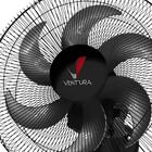 Ventilador De Parede Venti-delta Ventura 50cm Preto Bivolt