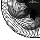 Ventilador De Parede Venti-delta Ventura 50cm Preto Bivolt