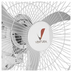 Ventilador De Parede Venti-delta Ventura 60cm Branco Bivolt