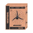 Ventilador De Parede Ventisol 1 Metro 220v Preto Silencioso