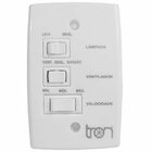 Ventilador De Teto 110v Aluminio Escovado Pás Transparentes C