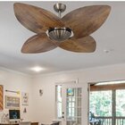 Ventilador De Teto 127v Rádica Imbuia Office Dunamis Volare