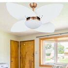 Ventilador De Teto 220v Vidro Fechado Dunamis Volare