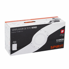 Ventilador de Teto 2 pás Preto 202 Spirit 220V