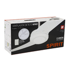 Ventilador de Teto com Controle de Parede 2 Pás 1,11 m Branco 220V 202 Spirit