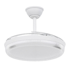 Ventilador de Teto 3 em 1 Pá Retrátil 4 Pás 50cm Cristal Bivolt S&L Imports