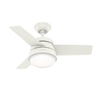 Ventilador De Teto 3 Hélices Finley 127v Branco Hunter