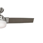 Ventilador de Teto 3 Hélices Herus 127V Niquel Hunter