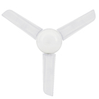 Ventilador de Teto 3 pás Cristal Alisclean Aliseu 127V (110V)