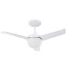 Ventilador de Teto 3 pás Cristal Alisclean Aliseu 220V