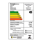 Ventilador de Teto com Controle de Parede 3 Pás 90 cm Branco 110V Alisclean Aliseu