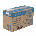 Ventilador de Teto com Controle de Parede 3 Pás 80 cm Branco 220V Fresh Ventisol